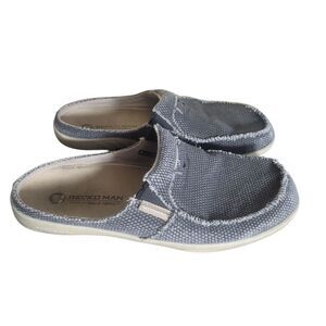 Gecko Man‎ Walk Hero Arch Support Slippers Mules Men's 10.5 Gray Indoor Outdoor
